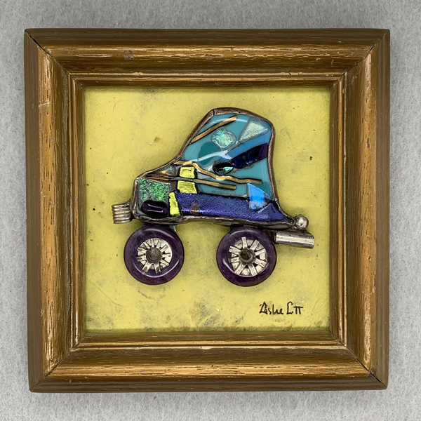 Enameled 3D Car Art